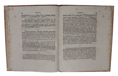 Demonstratio Nova Theorematis Omnem Functionem Algebraicam Rationalem Integram unius Variabilis in Factores Reales Primi vel Secundi Gradus resolvi posse (i.e. English: "A new proof of the theorem that every integral rational algebraic function of one... - [GAUSS'S DOCTORAL THESIS - HIS FIRST GREAT WORK] (photo 4)