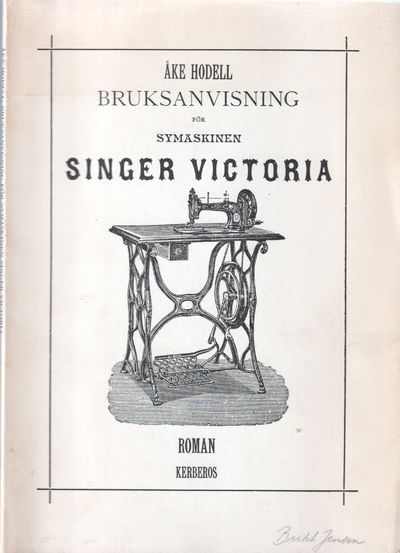 Bruksanvisning för symaskinen SINGER Victoria.…