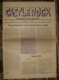 Castle Rock Stephen King Newsletter Volume 2 No 1 January 1986 World Fantasy Con