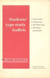 STUDENTS' TYPE STUDY LEAFLETS