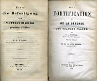 Ueber die Befestigung und Vertheidigung grosser Platze [bound with] De la Fortification et de la...