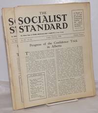 The Socialist Standard [11 issues] The Official Organ of the Socialist Party of Great Britain