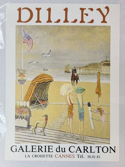 RAMON DILLEY GALERIE DU CARLTON POSTER