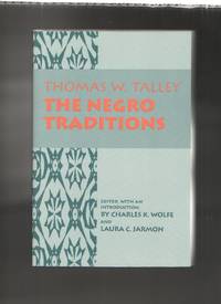 cover of The Negro Traditions