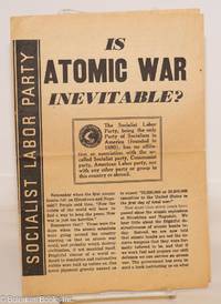 cover of Is atomic war inevitable