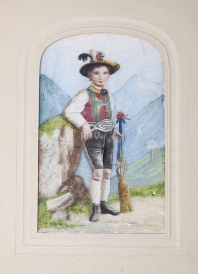 Gemälde auf Spinnengewebe. Painting on Cobweb. Peinture sure toile d'araignée
