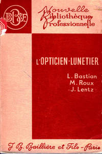 cover of L'Opticien-Lunetier. (2eme édition)