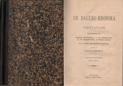 UR DAGENS KRÖNIKA. Tidstaflor.