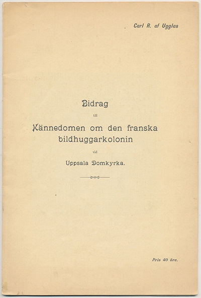 Bidrag till kännedomen om den franska…
