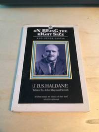 cover of On Being the Right Size and Other Essays