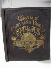 Cram&#039;s Unrivaled Family Atlas of the world by George F. Cram - 1883