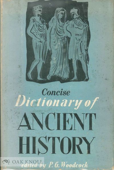CONCISE DICTIONARY OF ANCIENT HISTORY