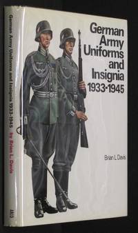 cover of German Army Uniforms and Insignia, 1933-1945