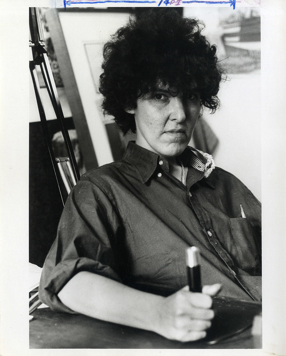 VALERIE SOLANAS (ca. 1965) Photo by Howard Smith