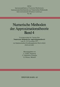 Numerische Methoden Der Approximationstheorie: Vortragsauszuge Der Tagung Uber Numerische Methoden Der Approximationstheorie Vom 13. 19. November 1977