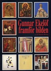 Gunnar Ekelöf framför bilden.