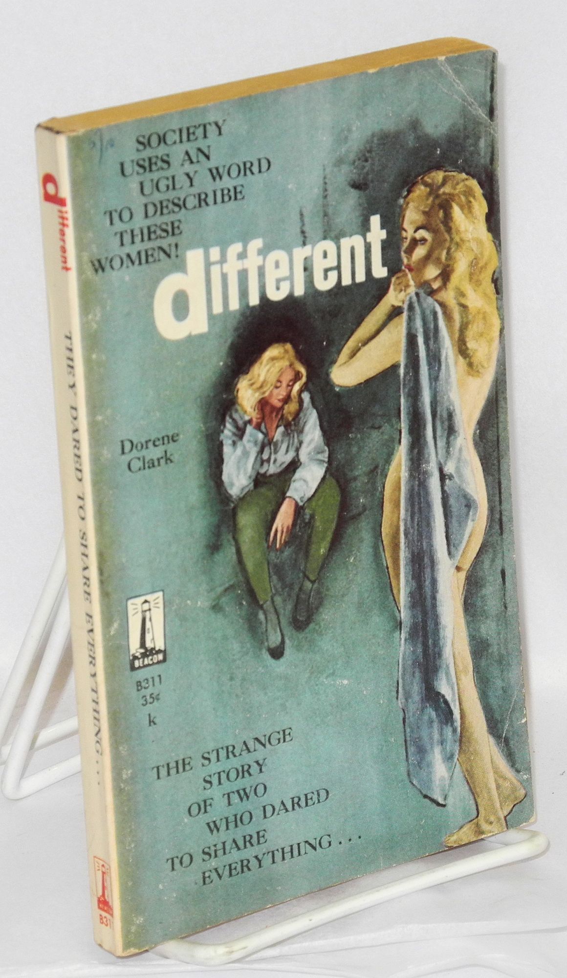 Different by Clark, Dorene cover art by Bruce Minney 1960