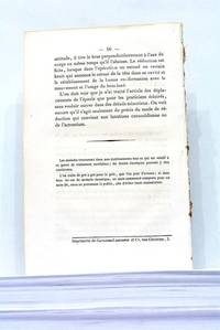 TraitÃ© de l&#039;Anthrax non contagieux, contenant: ses rapports intimes avec le charbon ou anthrax contagieux, la pustule maligne et le furoncle et un tableau synoptique de ces maladies avec le traitement particulier Ã  chacune d&#039;elles. DeuxiÃ¨me Ã©dition revue, corrigÃ©e et augmentÃ©e. by VERGNIES (F. A.)