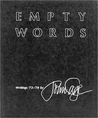 Empty Words: Writings '73 '78