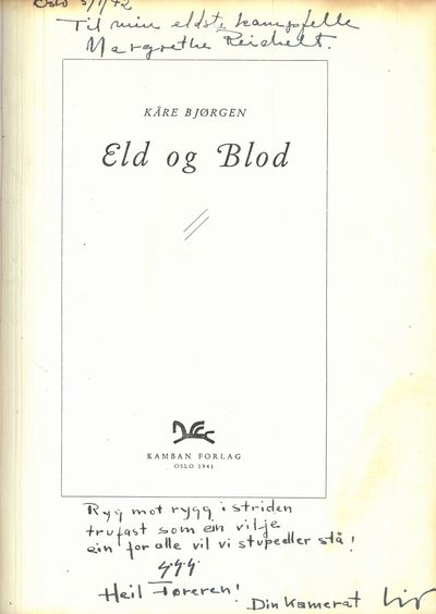 Eld og blod.
