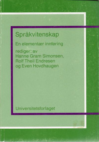 Språkvitenskap. En elementær innføring