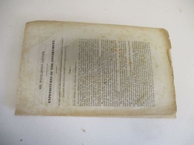 MR. WICKLIFFE'S LETTER RELATIVE TO THE EXPENDITURES OF THE GOVERNMENT, ADDRESSED TO THE EDITORS OF THE NATIONAL INTELLIGENCER, IN REPLY TO A COMMUNICATION PREVIOUSLY PUBLISHED ON THE SAME SUBJECT