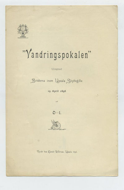 ”Vandringspokalen” tillegnad bröderna inom Upsala…