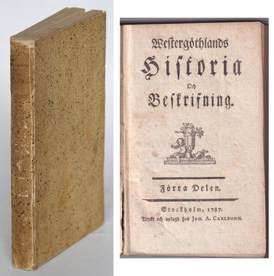 Westergöthlands historia och beskrifning. Förra…