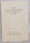 Program for the regularization of employment and the decrease of unemployment in Philadelphia. Report of a subcommittee to the Industrial Relations Committee of the Philadelphia Chamber of Commerce