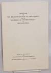 Program for the regularization of employment and the decrease of unemployment in Philadelphia: Report of a subcommittee to the Industrial Relations Committee of the Philadelphia Chamber of Commerce