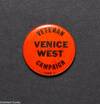 Venice West Veteran Campaign [pinback button]