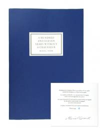 A Hundred and Eleven Years Without a Chauffeur [Signed]