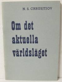 Om det aktuella världsläget.