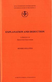 Explanation and Deduction. A Defence of Deductive…