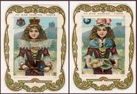 Au Bon Marche, Changing View Card of a Servant Girl into Queen