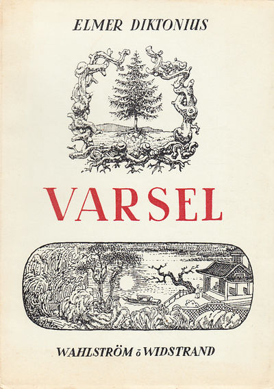 Varsel. Dikter. [Utg. av] Wahlström & Widstrand.