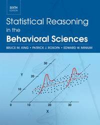 Statistical Reasoning in the Behavioral Sciences
