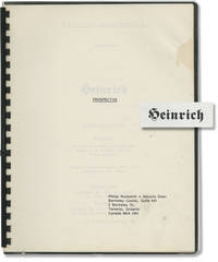 Heinrich (Original treatment script for an unproduced film)