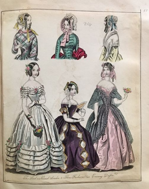 洋書 FASHION PLATES 150 YEARS OF STYLE 1921 Woman's Fashion Plate: low waisted lines, blouses, jackets