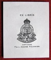 Ex-libris Québec. Paul André Fournier