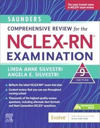 Saunders Comprehensive Review for the NCLEX-RN® Examin... 9th Edition Paperback