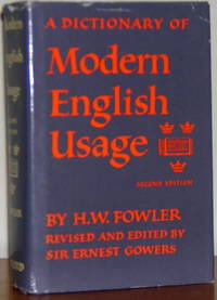 Fowler's Modern English Usage