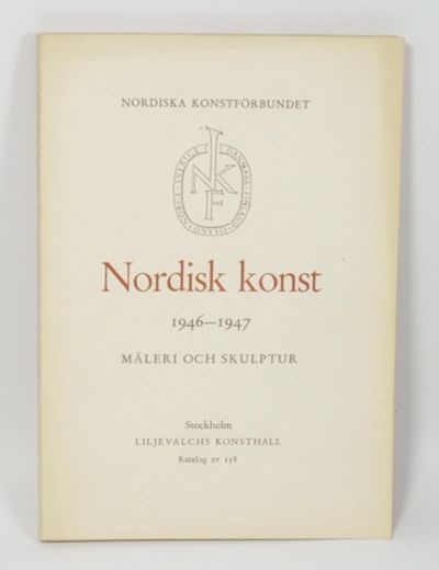 Nordisk konst 1946-1947. Måleri och skulptur. 18…