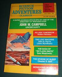 image of Science Fiction Adventures Classics for July 1974