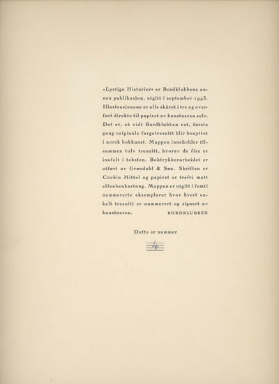 Lystige historier. 12 originale farvetresnitt av Thorbjørn Egner. Tekst P. Chr. Asbjørnsen. (photo 3)