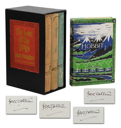 Boston: Houghton Mifflin Company, 1965. A remarkable signed set. Each volume signed by J.R.R. Tolkie...