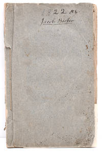 Jacob Barker to His Creditors [caption title]