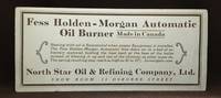 cover of Fess Holden-Morgan Automatic Oil Burner