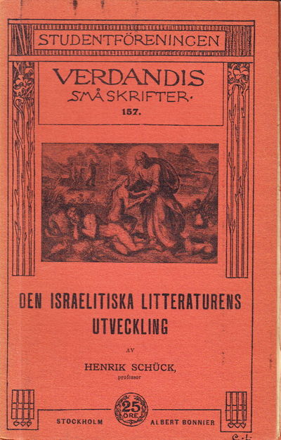 Den israelitiska litteraturens utveckling.