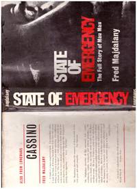 STATE OF EMERGENCY - by MAJDALANY, FRED - 1962